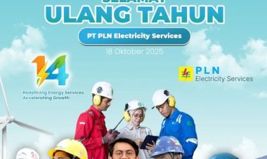 Selamat Ulang Tahun ke-14 PT PLN Electricity Services