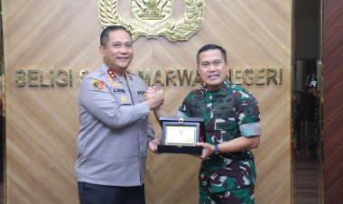 POLDA KEPRI TERIMA KUNJUNGAN KERJA PANGDAM XIX/TUANKU TAMBUSAI, PERKUAT SINERGI TNI–POLRI DALAM MENJAGA STABILITAS KAMTIBMAS