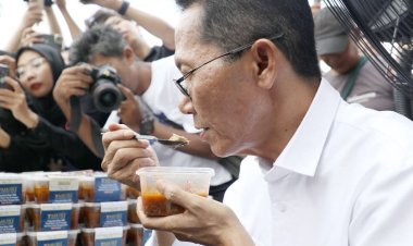 1.118 Porsi Asam Pedas Pecahkan Rekor MURI di HUT ke-3 Hotel Santika, Amsakar: Cita Rasa Melayu Harus Mendunia