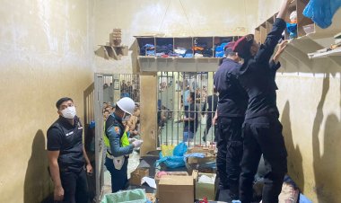 Rutan Batam Gelar Razia dan Tes Urine Gabungan Bersama APH, Tindak Lanjuti Arahan Dirjenpas