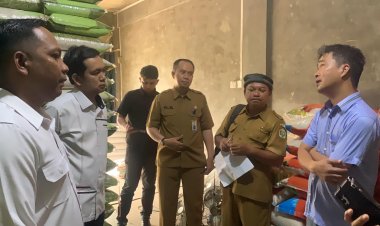 Satgas Pangan Polres Karimun Bersama Inkait Monitoring Harga Beras