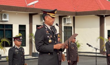 Kobarkan semangat Nasionalisme, Polres Bintan laksanakan upacara memperingati hari sumpah pemuda ke 97