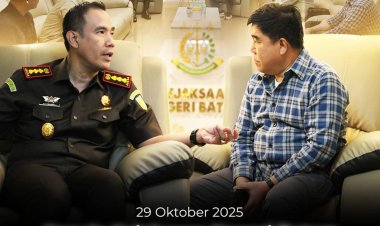 Direktur C BAIS TNI Kunjungi Kejaksaan Negeri Batam, Pererat Sinergi dan Silaturahmi