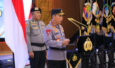 Kapolri Pimpin Sertijab Sejumlah Pejabat Tinggi Polri, Tegaskan Komitmen Penguatan Kinerja dan Regenerasi Kepemimpinan