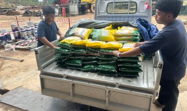 QTEC Valve Salurkan Bantuan Beras Sebagai Wujud Solidaritas Sosial