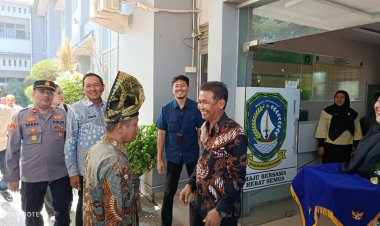 Polsek Bengkong Amankan Kunjungan Kerja Wakil Menteri Pendidikan RI di Kota Batam