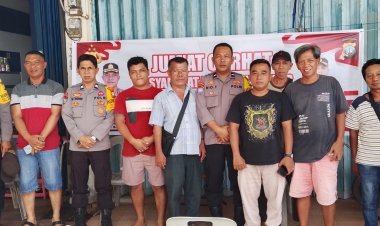 Polsek Batu Ampar Gelar Jumat Curhat Kamtibmas Bersama Warga Komp. Tanjung Pantun: Wujud Sinergi Polisi dan Masyarakat Jaga Keamanan Lingkungan
