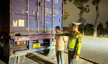 Satlantas Polresta Barelang Hadir di Malam Hari, Wujud Nyata Polri Presisi Jaga Keamanan Kota Batam