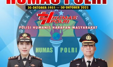 Kapolres Bintan Ucapkan Selamat Hari Jadi Humas Polri ke-74: Polisi Humanis Harapan Masyarakat