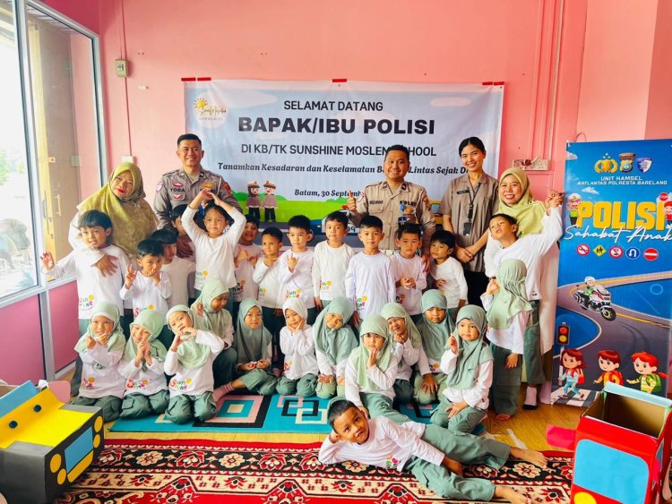 Polisi Sahabat Anak, Ajak Si Kecil Belajar Tertib Lalu Lintas Sejak Dini