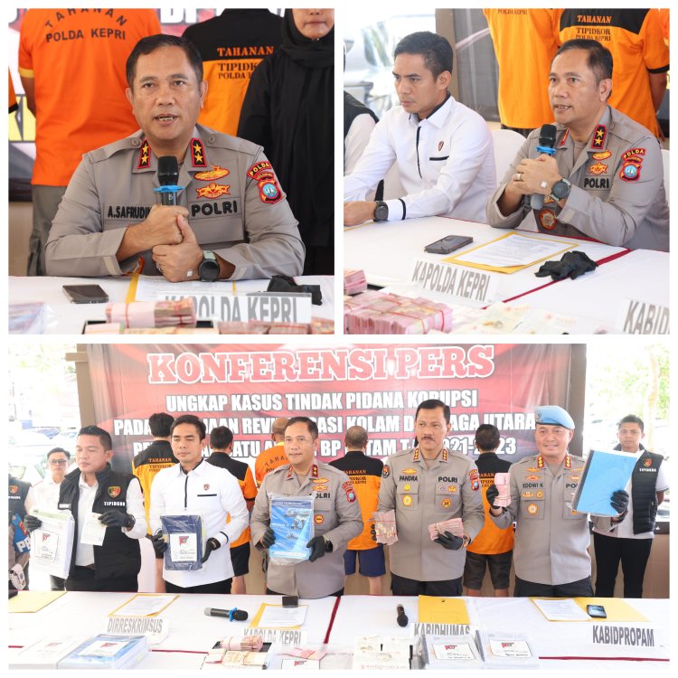 Kapolda Kepri Ungkap Kasus Korupsi Proyek Dermaga, Negara Rugi Rp30,6 Miliar