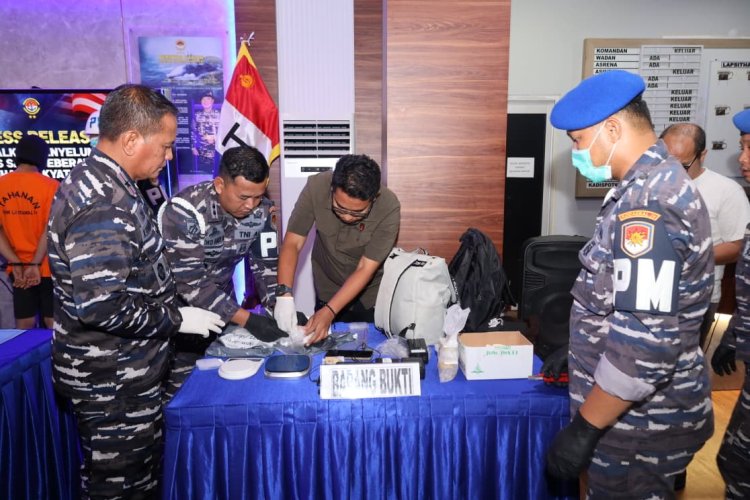 “TNI AL Batam Berhasil Gagalkan Penyelundupan 1 Kg Sabu”