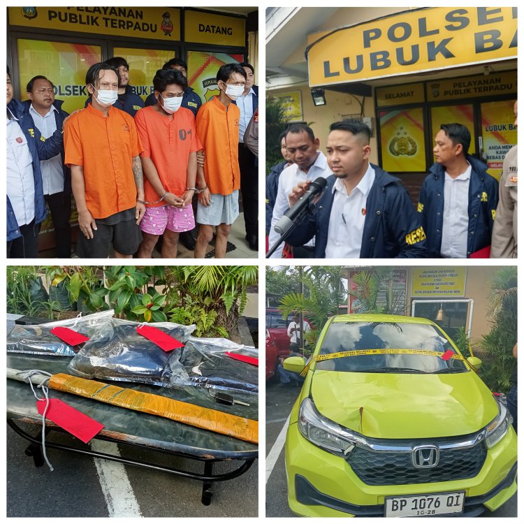 Empat Pelaku Pengeroyokan yang Tewaskan Pria di Lubuk Baja Ditangkap Polisi, Satu Buron