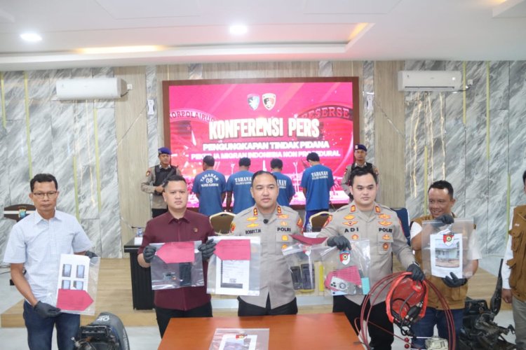 Polres Karimun Ungkap Dua Kasus Penyelundupan PMI Ilegal Ke Malaysia
