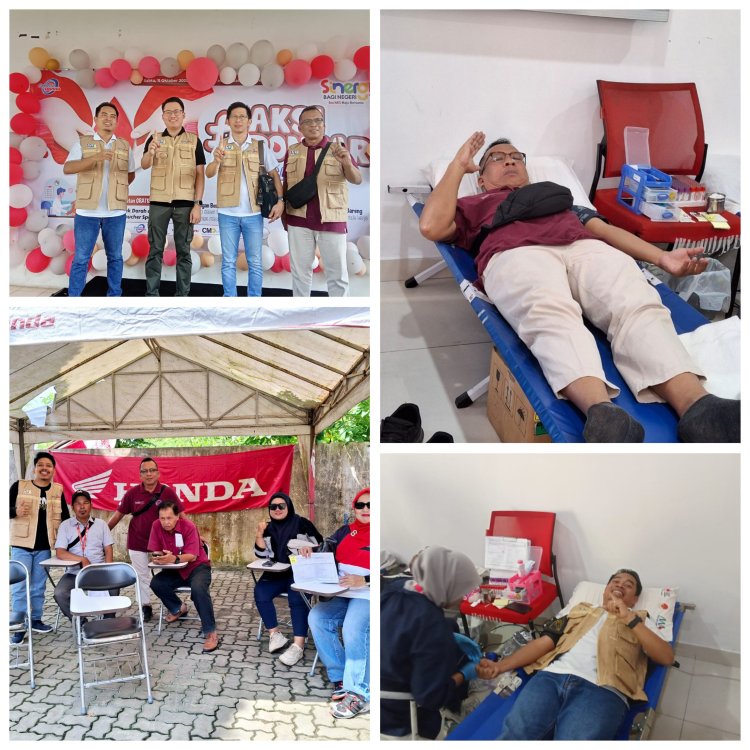 PT Capella Dinamik Nusantara Gelar Donor Darah Bersama PMI, Wujud Nyata Kontribusi Honda untuk Negeri