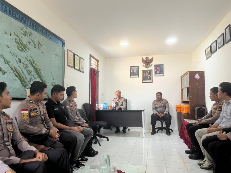 Wakapolres Lingga Tinjau Polsek Daik dan Senayang, Tegaskan Komitmen Polri Melayani Masyarakat