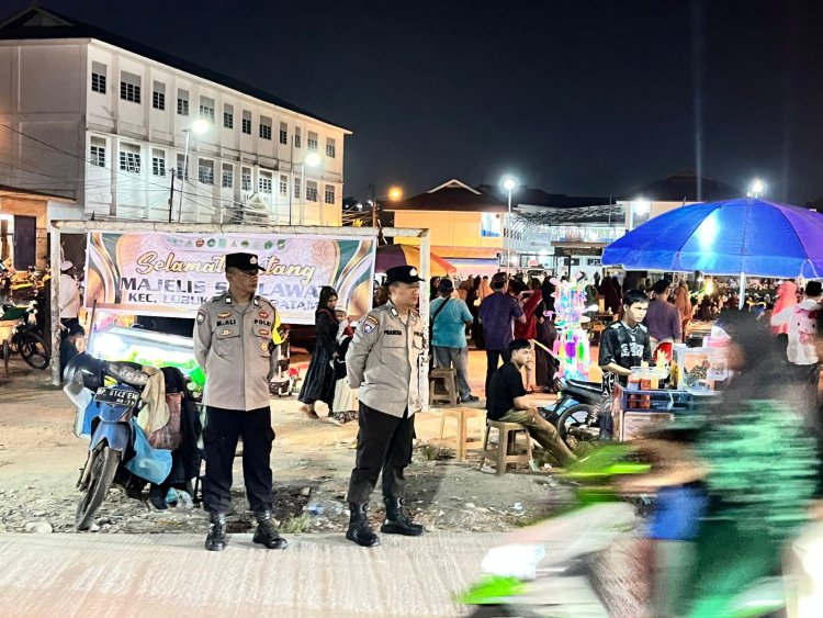 Polsek Lubuk Baja Polresta Barelang Hadiri Penutupan Safari Maulid Nabi Muhammad Saw Dan Haul Akbar Syekh Abdul Qodir Al Jailani