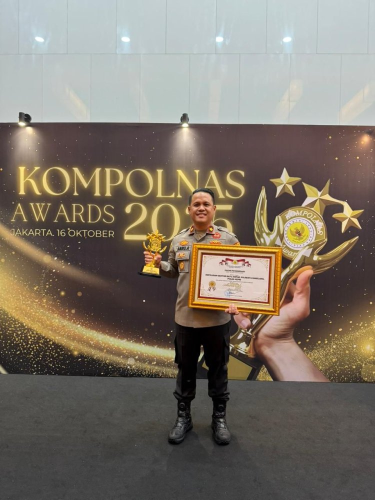 Polsek Batu Ampar Raih Predikat Terbaik se-Indonesia di Kompolnas Award 2025
