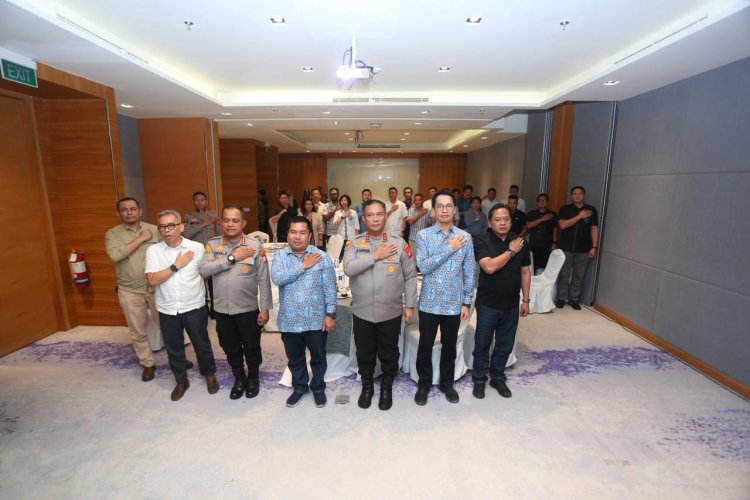 KAPOLDA KEPRI GELAR SILATURAHMI DAN DIALOG BERSAMA PENGURUS APINDO KEPRI TAHUN 2025