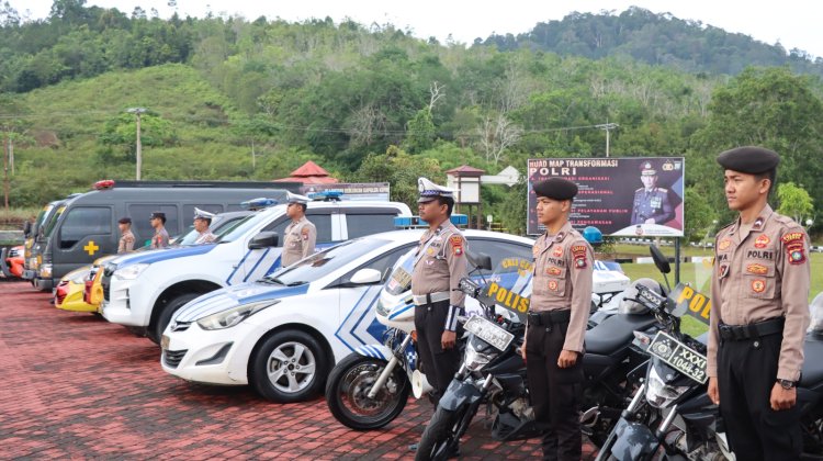Kapolres Lingga Kukuhkan Tiga Pamapta Sebagai Perwira Penanggung Jawab Pelayanan Terpadu