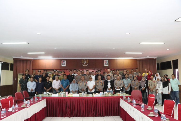Polresta Barelang Gelar Coffee Morning Bersama Insan Pers Kota Batam Untuk Perkuat Sinergi Dan Komunikasi