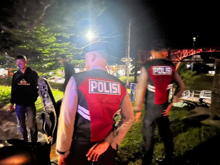 Polres Lingga Gencarkan Patroli Malam Serentak: Persempit Ruang Gerak Pelaku Kejahatan dan Balap Liar