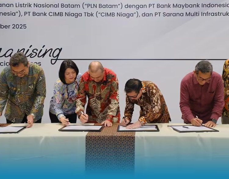 PLN Batam Gandeng Maybank, CIMB Niaga, dan SMI untuk Dukung Pembangunan PLTGU 120 MW