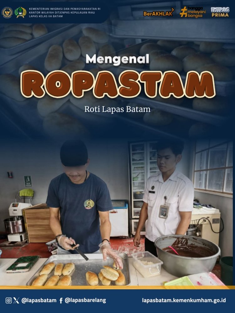 Mengenal Roti Pastama Lapas Batam, Roti Berkualitas Harga Terjangkau
