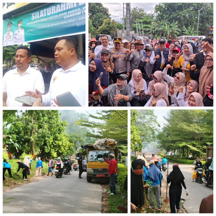 Wali Kota Batam H. Amsakar Ahmad Hadiri Silaturahmi dan Gotong Royong Bersama Warga Baloi Permai