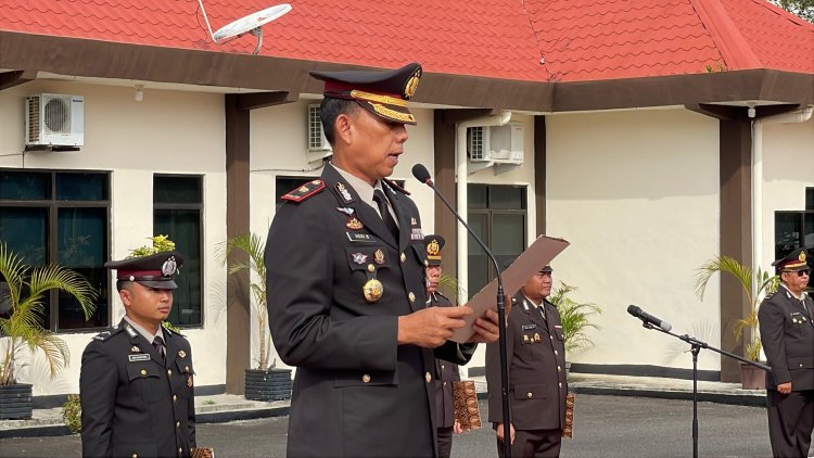 Kobarkan semangat Nasionalisme, Polres Bintan laksanakan upacara memperingati hari sumpah pemuda ke 97