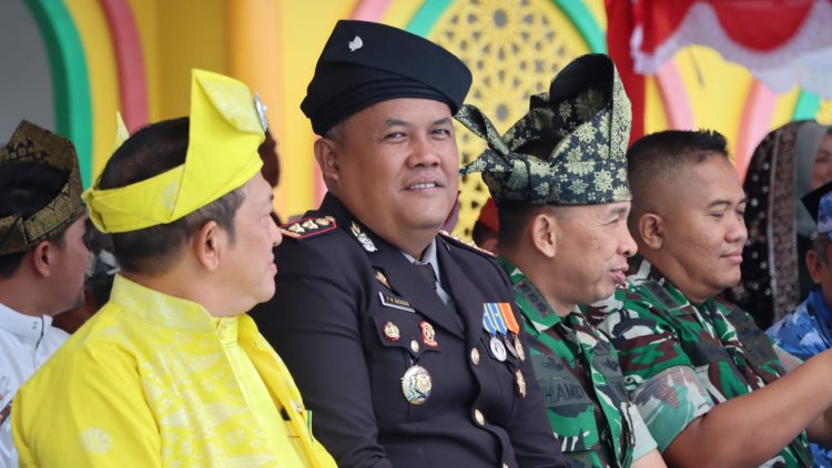 Kapolres Lingga Hadiri Upacara Peringatan Hari Sumpah Pemuda ke-97, Pastikan Keamanan Berjalan Kondusif