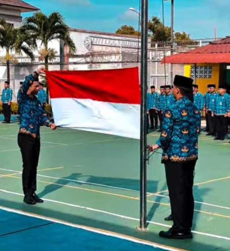 Rutan Batam Gelar Upacara Peringatan Hari Sumpah Pemuda ke-97