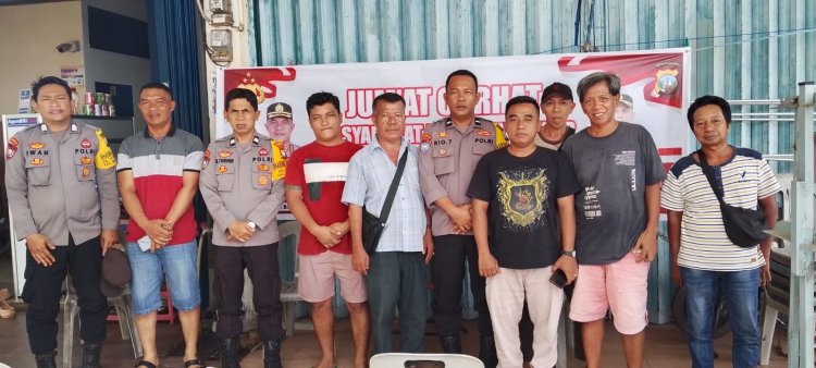 Polsek Batu Ampar Gelar Jumat Curhat Kamtibmas Bersama Warga Komp. Tanjung Pantun: Wujud Sinergi Polisi dan Masyarakat Jaga Keamanan Lingkungan