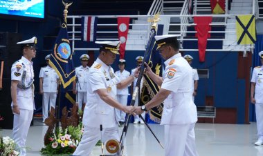 Dankodaeral IV Hadiri Sertijab Kaskoarmada RI, Pangkoarmada I dan III