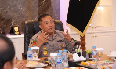 KAPOLDA KEPRI SAMBUT TIM BPK RI DALAM PEMERIKSAAN EFEKTIVITAS PENGELOLAAN KEUANGAN BLU RUMKIT BHAYANGKARA