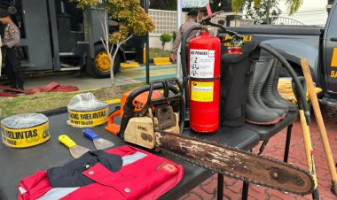 Sat Samapta Polres Karimun Gelar Pengecekan Peralatan SAT Terbatas