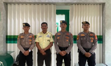 Polres Lingga Intensifkan Patroli Objek Vital Demi Stabilitas Keamanan di Dabo Singkep