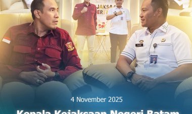 Kepala Rutan Batam Kunjungi Kejari Batam, Pererat Sinergi dan Silaturahmi