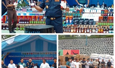 Bea Cukai Batam Musnahkan Barang Ilegal Senilai Rp15,8 Miliar, Bukti Tegas Komitmen Pengawasan dan Penegakan Hukum