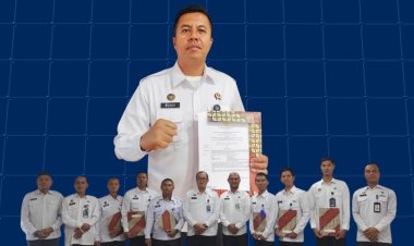 PETUGAS RUTAN KELAS IIA BATAM TERIMA PENGHARGAAN ANUGRAHA WIRA WIBAWA DHARMESTI