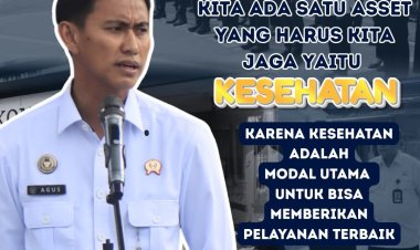 Giatja Ajak Petugas Lapas Batam Jaga Kesehatan untuk Tingkatkan Kualitas Pelayanan