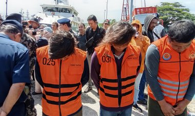 KKP Tangkap Kapal Ikan Asing Berbendera Vietnam di Laut Natuna Utara