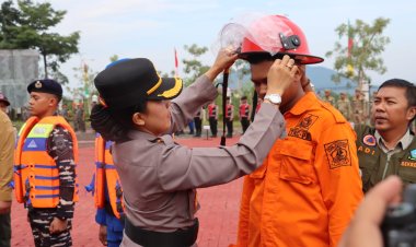 Polres Bintan Gelar Apel Kesiapan Dalam Rangka Tanggap Darurat Bencana hidrometeorologi 2025