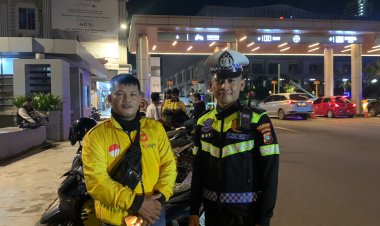 Sat Lantas Polresta Barelang Intensifkan Patroli Malam di Batam, Sasar Titik Rawan C3 dan Laka Lantas