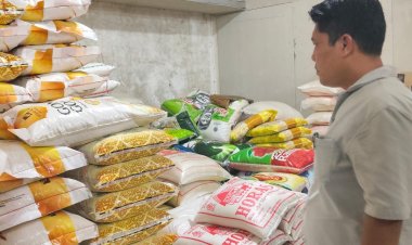 Satgas Pangan Polresta Barelang Sidak Harga Beras di Pasar Jodoh dan SP Plaza Batam
