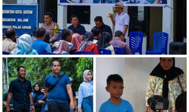 Imigrasi Batam Jemput Bola Hingga Wilayah Kepulauan, Berikan Layanan Paspor dan Penyuluhan TPPO