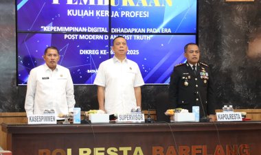 Polresta Barelang Terima Kunjungan Sespimmen Dikreg 65, Dorong Penguatan Kepemimpinan Digital di Era Post Truth