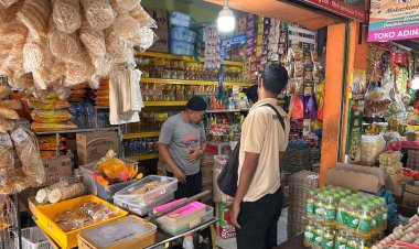 Satgas Pangan Polresta Barelang Pastikan Harga Beras di Pasar Mega Legenda Sesuai HET