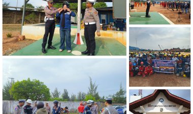 Polres Bintan Galakkan Kampanye Keselamatan Berkendara di PT. Meitech Eka Bintan