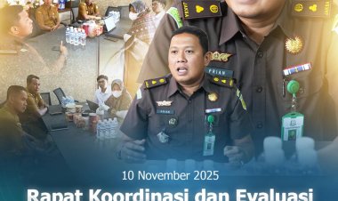 KEJARI BATAM GELAR RAPAT KOORDINASI PENGAMANAN PEMBANGUNAN KANTOR KOPERASI MERAH PUTIH